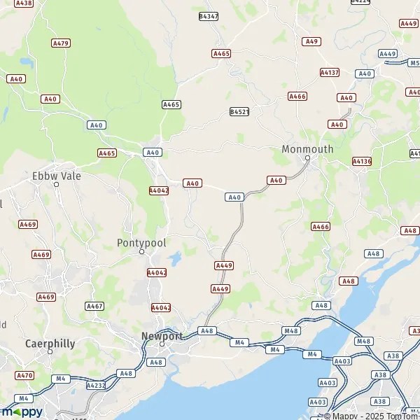 Map Clydach map of Clydach (NP7 0) and practical information